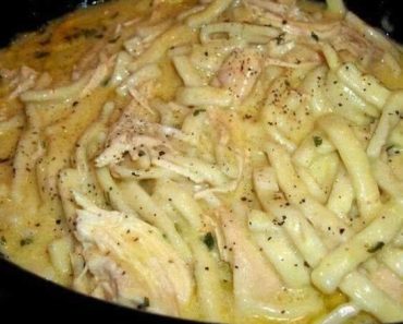 Comforting Chicken & Noodles Crock Pot Recipe