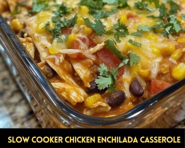 👉SlowCooker Chicken Enchilada