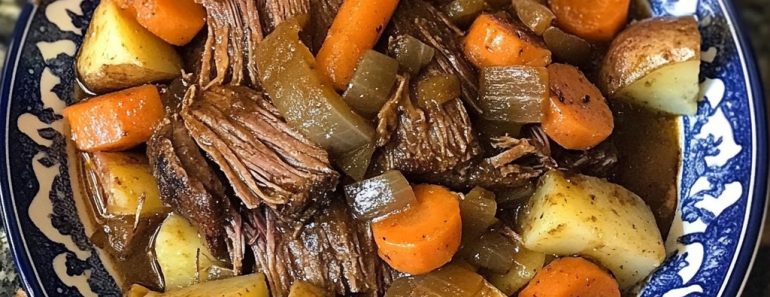 👉 Old-Fashioned Pot RoastVegetables