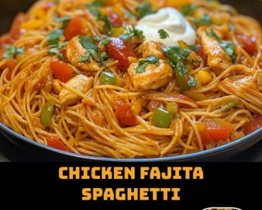 👉ChickenFajita Spaghetti