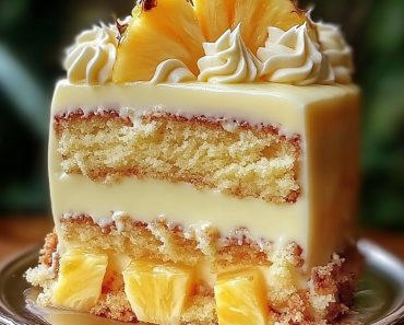 👉HawaiianPineapple Delight Cake