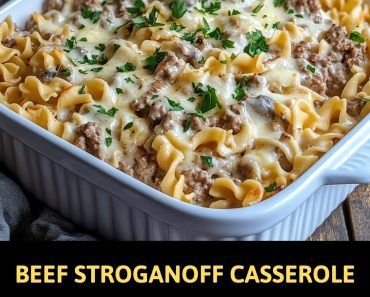 👉BeefStroganoff Casserole