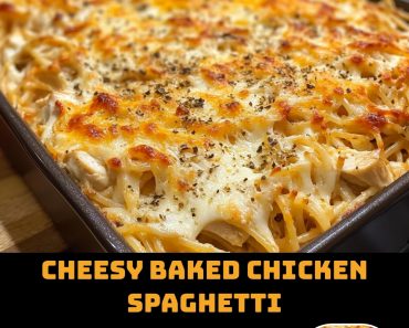 👉CheesyBaked ChickenSpaghetti