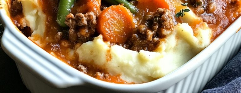 👉Homestyle Beef and Vegetable Casserole