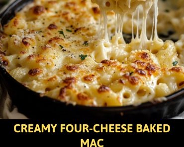 👉FourCheese Baked Mac