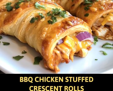 👉BBQChicken Stuffed Crescent