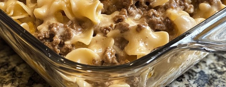 👉BeefNoodle Casserole