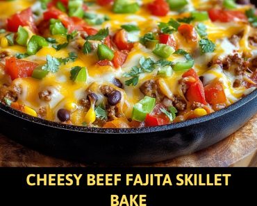 👉BeefFajita SkilletBake