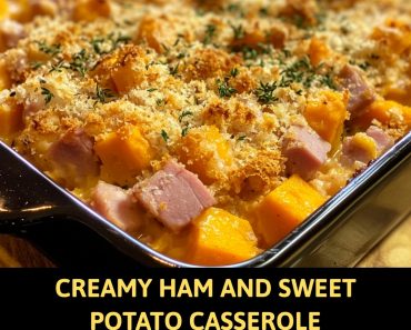 👉CreamyHam SweetPotatoCasserole