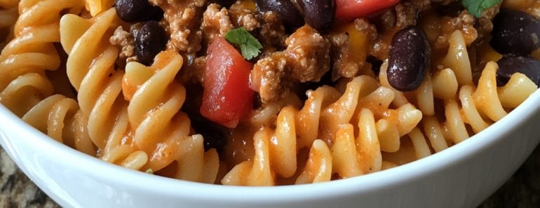 👉CheesybeefTacoPasta