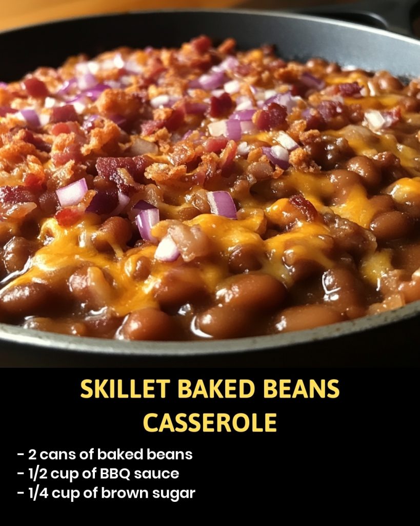 👉Skillet BakedBeans Recipes on a Budget