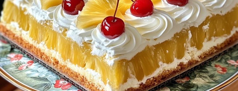 👉Juicy PineappleCake