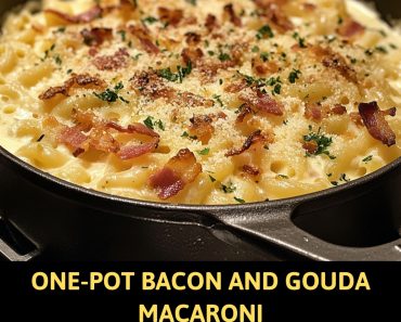 👉One-Pot Bacon GoudaMacaroni