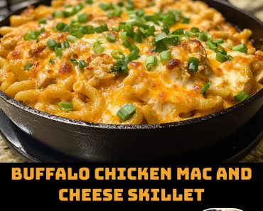 👉BuffaloChicken Mac and Cheese Skillet