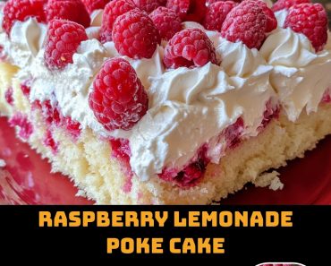 👉Raspberry Lemonade PokeCake