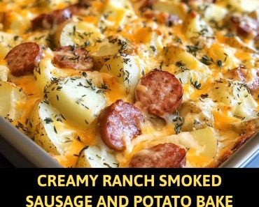 👉RanchSmokedSausage Potato Bake