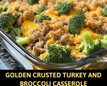 👉 Crusted TurkeyBroccoli Casserole