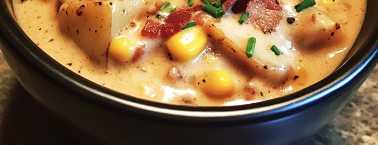 👉CreamyBacon and Corn Chowder