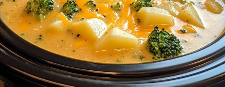 👉Broccoli Cheddar PotatoSoup