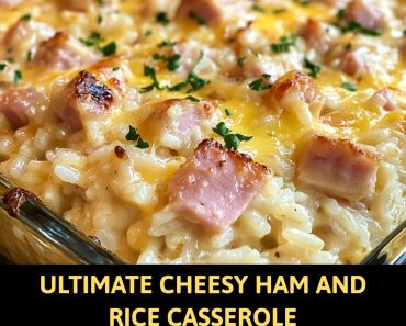 👉HamRice Casserole