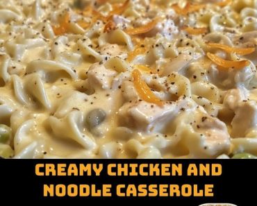 👉CreamyChickenNoodle Casserole