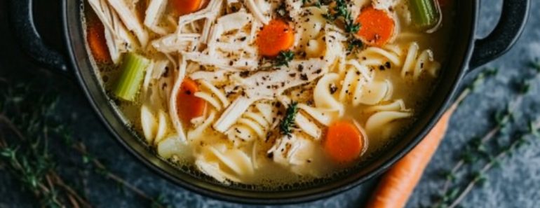 👉ChickenNoodle Soup