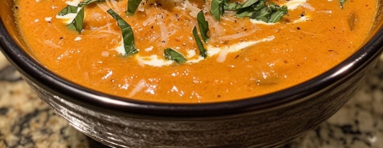 👉Tomato Basil Soup