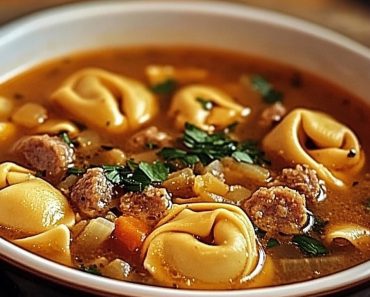 Sausage Tortellini Soup