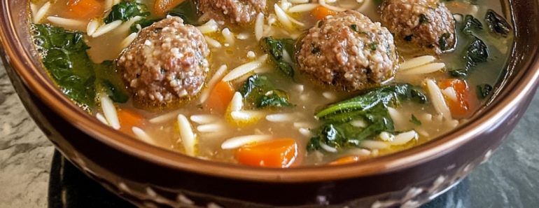 👉Italian Wedding Soup