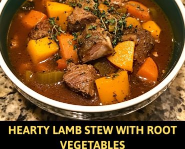 👉HeartyLamb StewRoot Vegetables