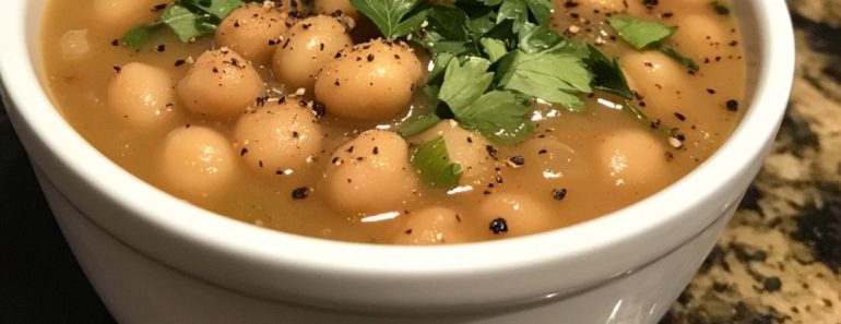 👉ChickpeaWhite Bean Soup
