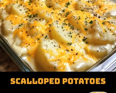 👉Cheesy ScallopedPotatoes