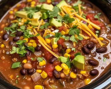 👉CrockpotVegetarian Chili