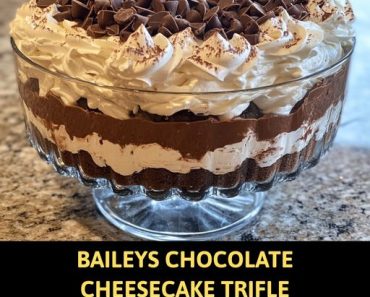 👉BaileysChocolate CheesecakeTrifle