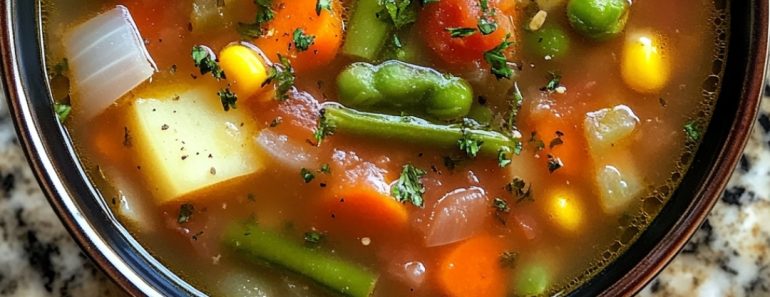 👉OldFashioned VegetableSoup