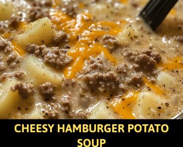 👉CheesyHamburgerPotatoSoup