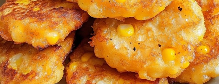👉Corn Fritters