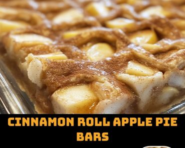 👉Cinnamon Roll Apple Pie Bars