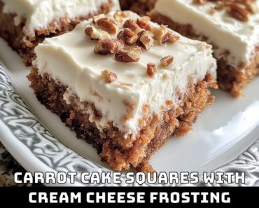 👉Carrot CakeSquares