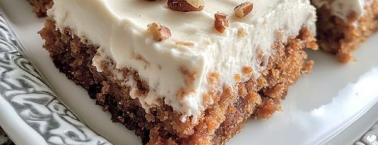 👉Carrot CakeSquares