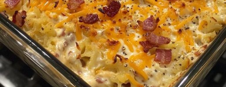 👉 Loaded Hashbrown Casserole