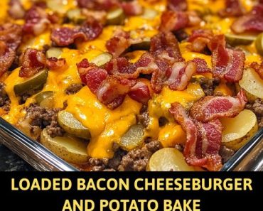 Loaded Bacon Cheeseburger