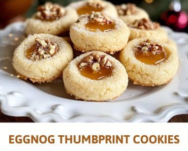 👉Eggnog ThumbprintCookies