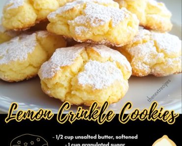 👉Lemon CrinkleCookies