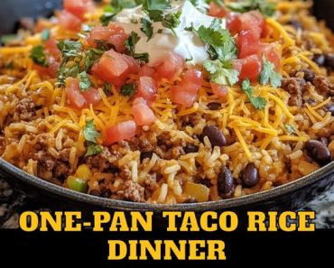 👉ONEPAN TACO RICE