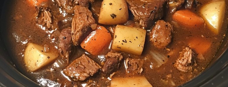 👉ClassicCrockpot BeefStew