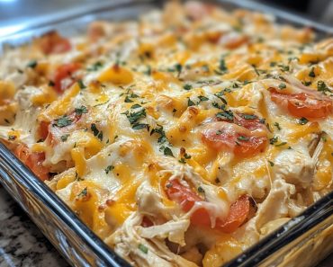 👉RotelChickenCheeseBake