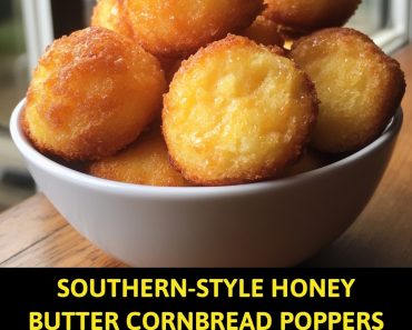 👉Southern-Style Honey Butter Cornbread Poppers