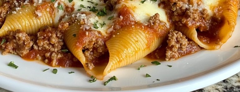 👉BeefStuffed Shells