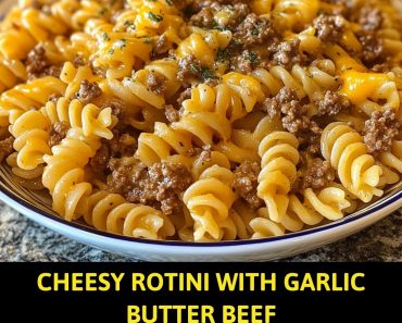 👉Cheesy RotiniGarlicButter Beef